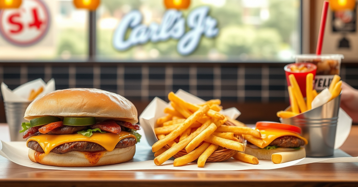 Carl’s Jr Dinner Menu With Prices For 2026
