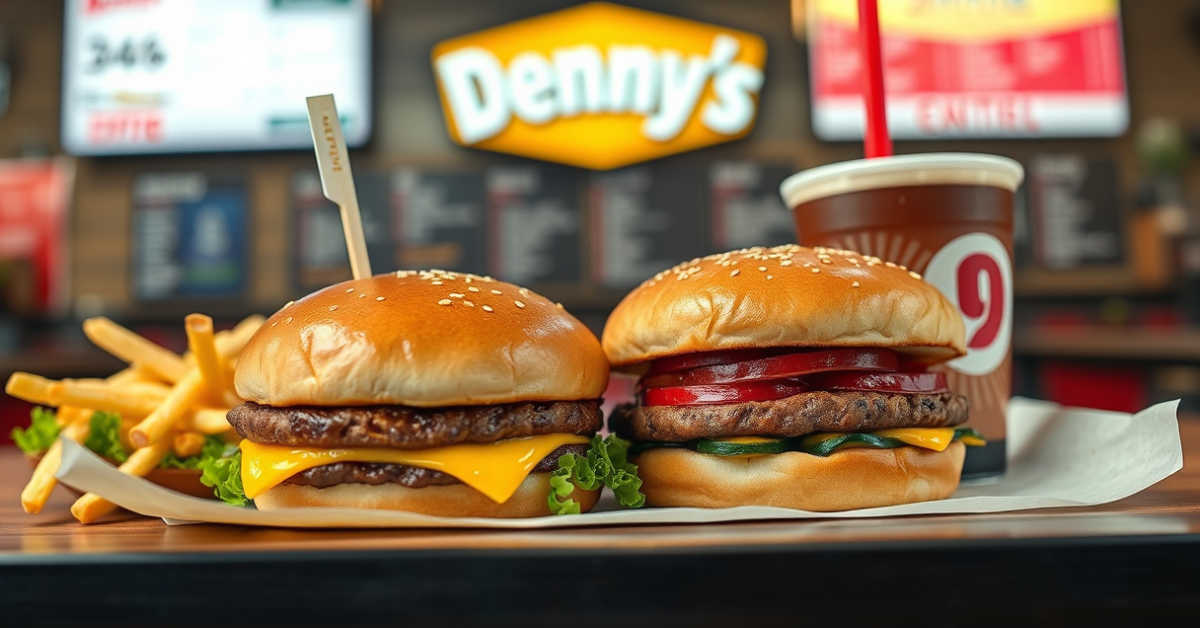 Denny’s Burger Menu With Prices For 2026
