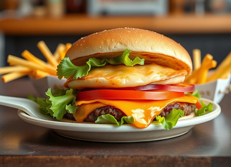 Are there vegetarian options on the Whataburger Family Menu?