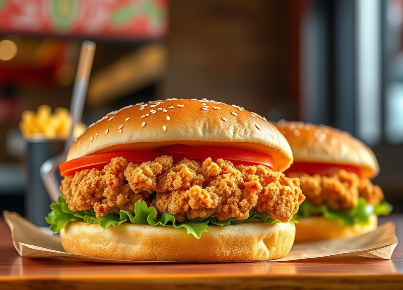 Hand-Breaded Chicken Sandwiches