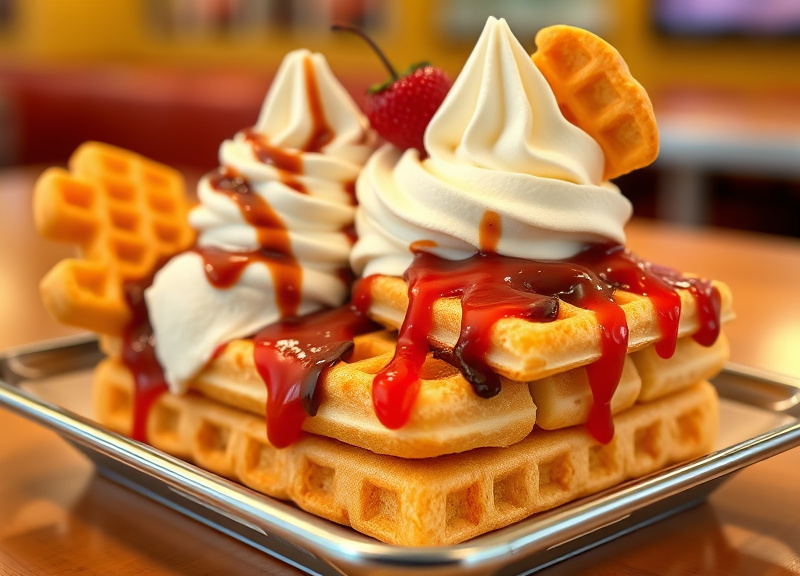 Sundaes and Ice Cream